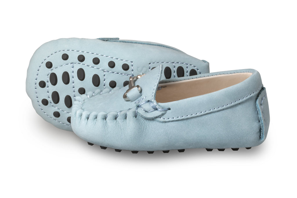 Baby blue hot sale loafers womens