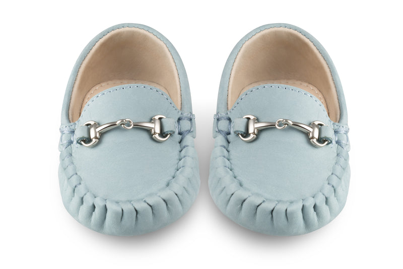 Baby blue hot sale mens loafers