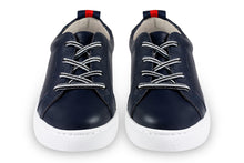 Boys leather navy sneakers - Oscar's for Kids