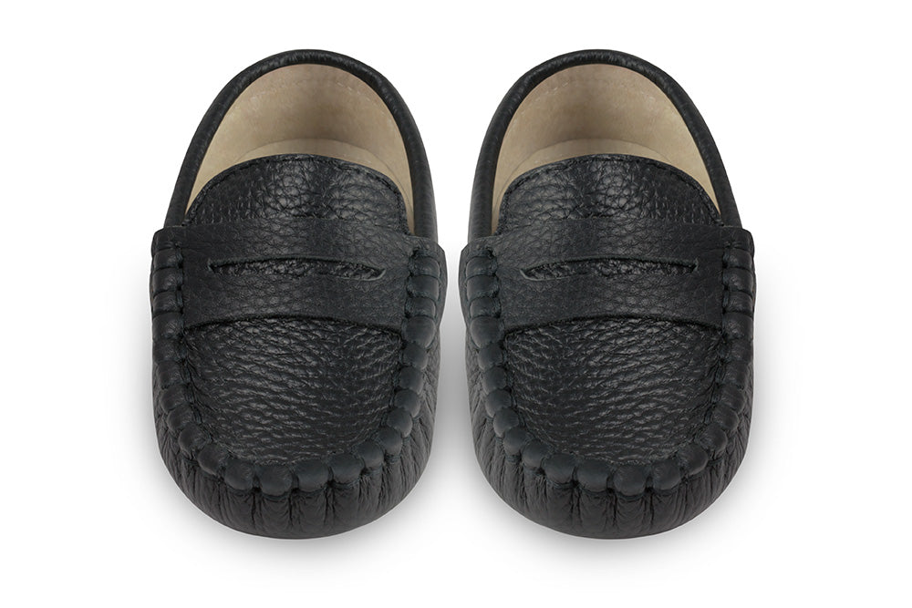 Baby 2025 black loafers