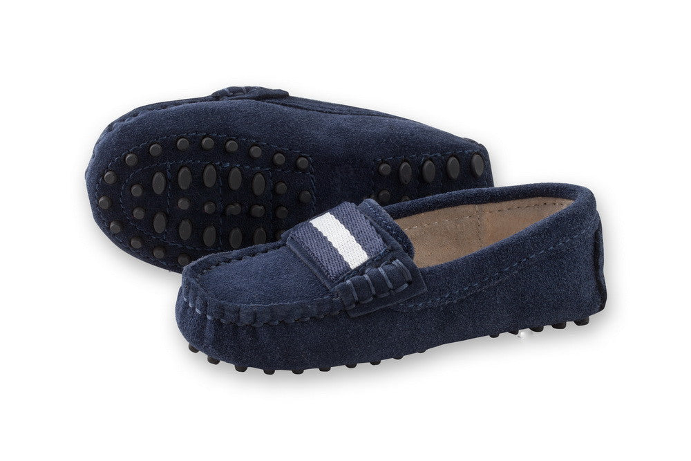 Baby boy navy loafers discount